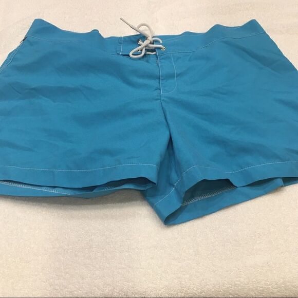 - Parke & Ronan size 36 light blue shorts size 36 zipper tie waist Velcro … - Picture 1 of 6